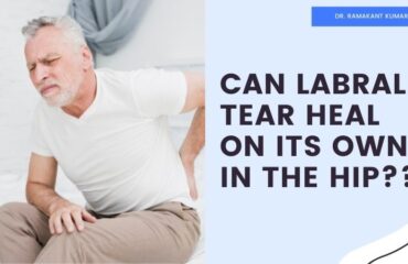 can labral tear heal on its own in the hip