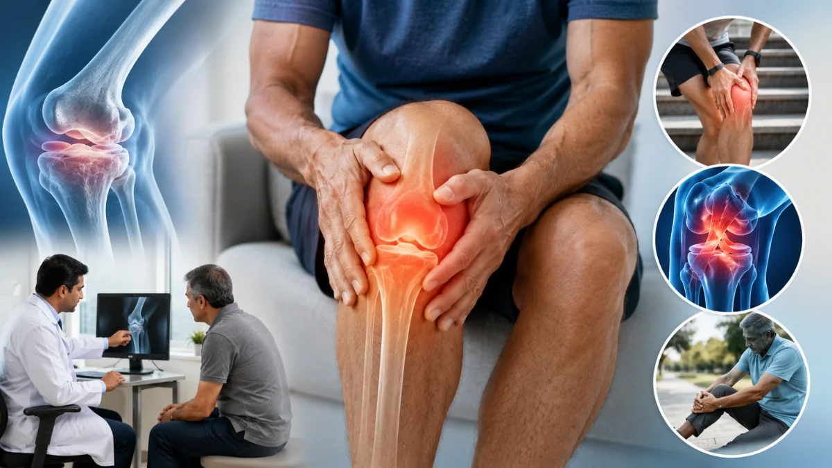 Knee Pain After 40 Is It Arthritis, Ligament Injury, or Something More Serious