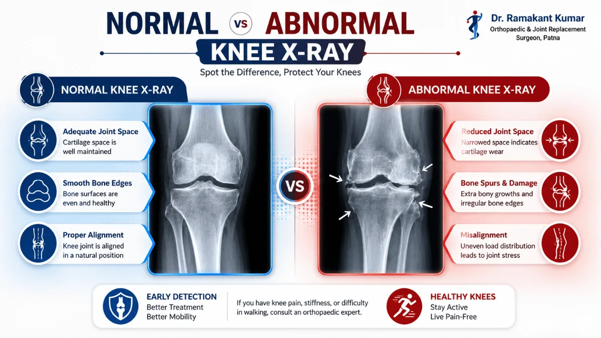 Normal vs Abnormal Knee X-Ray What Your Knee Report May Reveal